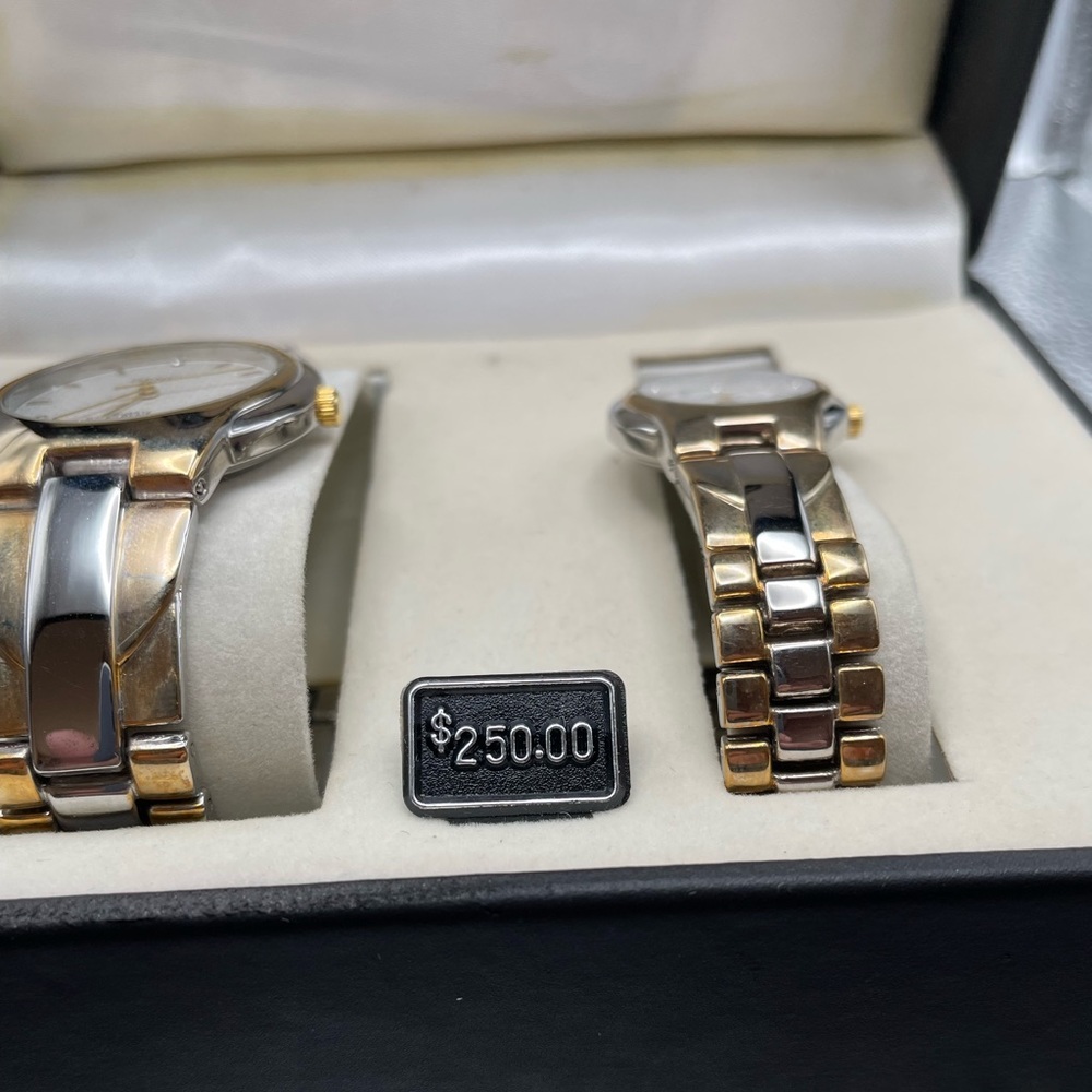 Geneva quartz watch set of His and Her’s watches - Picture 4 of 11